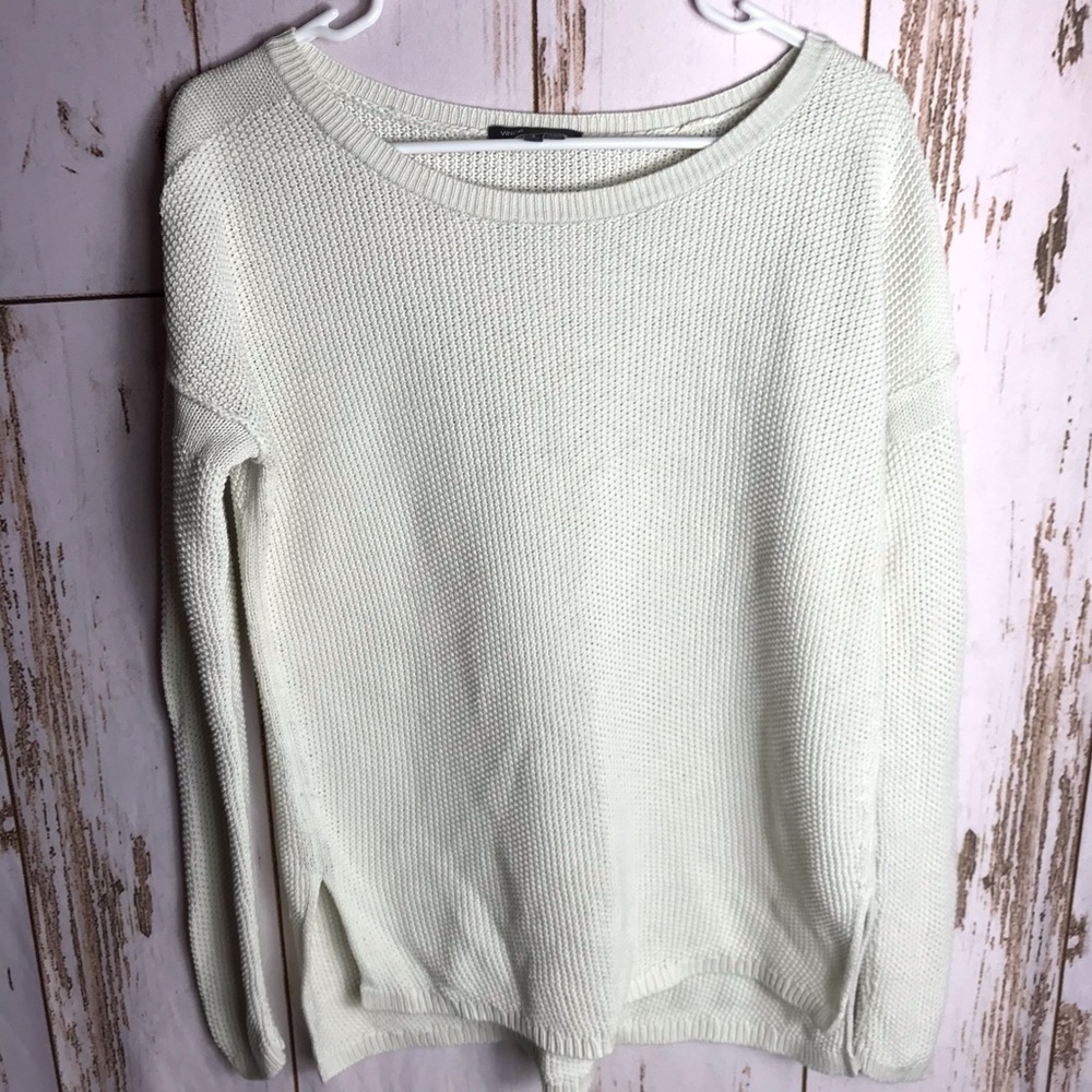 Vince white sweater